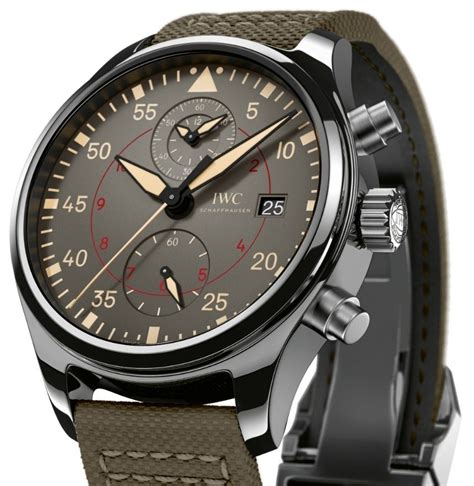 iwc pilot top gun miramar replica|iwc chronograph gun.